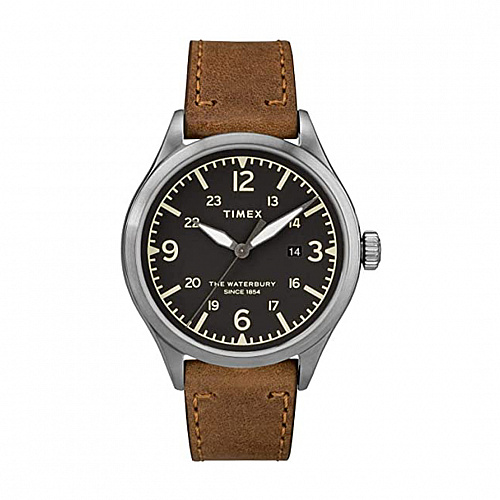 Waterbury Traditional 40mm Leather Strap - Tan